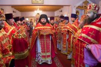 Божественная литургия в день памяти мученика Иоанна Воина