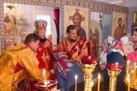 Божественная литургия в день памяти мученика Иоанна Воина