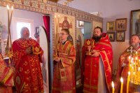 Божественная литургия в день памяти мученика Иоанна Воина