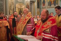 Ковчег с мощами св. вмч. Пантелеимона отбыл на место своего постоянного пребывания