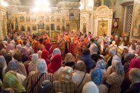 Ковчег с мощами св. вмч. Пантелеимона отбыл на место своего постоянного пребывания