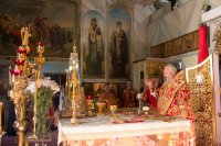 Божественная литургия в предпразднство происхождения честных древ Животворящего Креста Господня Божественная литургия в предпразднство происхождения честных древ Животворящего Креста Господня