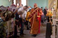 Всенощное бдение в канун происхождения честных древ Животворящего Креста Господня