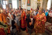 Всенощное бдение в канун происхождения честных древ Животворящего Креста Господня