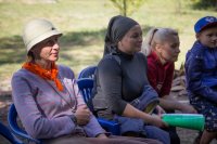 Священнослужитель посетил епархиальный детский туристический лагерь