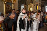 Вечернее богослужение в Свято-Петро-Павловском кафедральном соборе г.Гомеля