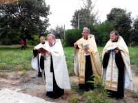 Буда-Кошелево.В д.Рогинь совершен чин основания храма