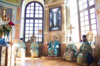 Божественная литургия в праздник Успения Пресвятой Богородицы