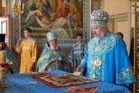 Божественная литургия в праздник Успения Пресвятой Богородицы