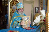 Божественная литургия в праздник Успения Пресвятой Богородицы