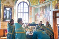 Божественная литургия в праздник Успения Пресвятой Богородицы