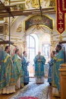 Божественная литургия в праздник Успения Пресвятой Богородицы