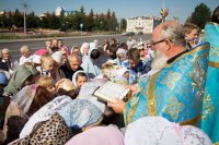 Божественная литургия в праздник Успения Пресвятой Богородицы