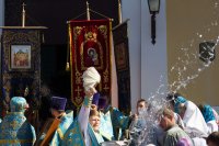 Божественная литургия в праздник Успения Пресвятой Богородицы
