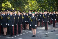 Преосвященнейший Стефан принял участие в торжественной линейке в ГУО "Гомельское городское кадетское училище"