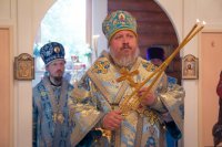 Преосвященный Стефан и Преосвященный Вениамин совершили Божественную литургию