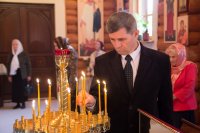 Преосвященный Стефан и Преосвященный Вениамин совершили Божественную литургию