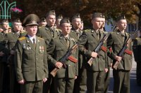 Преосвященный Стефан принял участие в торжественном мероприятии по случаю принесения Военной присяги