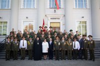 Преосвященный Стефан принял участие в торжественном мероприятии по случаю принесения Военной присяги