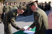 Преосвященный Стефан принял участие в торжественном мероприятии по случаю принесения Военной присяги