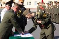 Преосвященный Стефан принял участие в торжественном мероприятии по случаю принесения Военной присяги