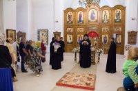 Всенощное бдение в канун праздника иконы Божией Матери "Грузинская"