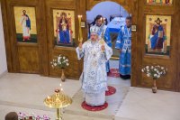 Всенощное бдение в канун праздника иконы Божией Матери "Грузинская"