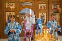 Всенощное бдение в канун праздника иконы Божией Матери "Грузинская"