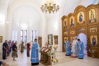 Всенощное бдение в канун праздника иконы Божией Матери "Грузинская"