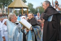 Жлобин встретил Международную научно-просветительскую экспедицию «Дороги до святыней» Жлобин встретил Международную научно-просветительскую экспедицию «Дороги до святыней»