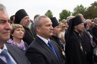 Преосвященный Стефан принял участие в торжествах в честь Дня белорусской письменности