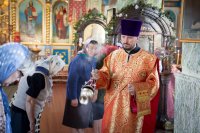 Божественная литургия в день памяти преподобномученика Серафима (Шахмуть) Божественная литургия в день памяти преподобномученика Серафима (Шахмуть)