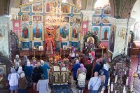 Божественная литургия в день памяти преподобномученика Серафима (Шахмуть) Божественная литургия в день памяти преподобномученика Серафима (Шахмуть)