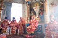 Божественная литургия в день памяти преподобномученика Серафима (Шахмуть) Божественная литургия в день памяти преподобномученика Серафима (Шахмуть)