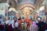 Божественная литургия в день памяти преподобномученика Серафима (Шахмуть) Божественная литургия в день памяти преподобномученика Серафима (Шахмуть)