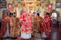 Божественная литургия в день памяти преподобномученика Серафима (Шахмуть) Божественная литургия в день памяти преподобномученика Серафима (Шахмуть)