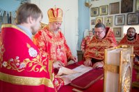 Божественная литургия в день памяти преподобномученика Серафима (Шахмуть) Божественная литургия в день памяти преподобномученика Серафима (Шахмуть)