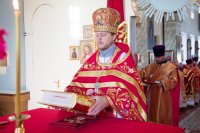 Божественная литургия в день памяти преподобномученика Серафима (Шахмуть) Божественная литургия в день памяти преподобномученика Серафима (Шахмуть)