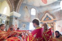 Божественная литургия в день памяти преподобномученика Серафима (Шахмуть) Божественная литургия в день памяти преподобномученика Серафима (Шахмуть)