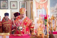 Божественная литургия в день памяти преподобномученика Серафима (Шахмуть) Божественная литургия в день памяти преподобномученика Серафима (Шахмуть)