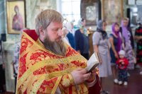 Божественная литургия в день памяти преподобномученика Серафима (Шахмуть) Божественная литургия в день памяти преподобномученика Серафима (Шахмуть)