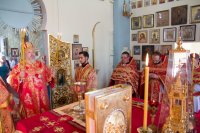 Божественная литургия в день памяти преподобномученика Серафима (Шахмуть) Божественная литургия в день памяти преподобномученика Серафима (Шахмуть)