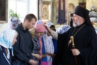 Божественная литургия в день памяти преподобномученика Серафима (Шахмуть) Божественная литургия в день памяти преподобномученика Серафима (Шахмуть)