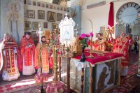 Божественная литургия в день памяти преподобномученика Серафима (Шахмуть) Божественная литургия в день памяти преподобномученика Серафима (Шахмуть)