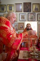 Божественная литургия в день памяти преподобномученика Серафима (Шахмуть) Божественная литургия в день памяти преподобномученика Серафима (Шахмуть)