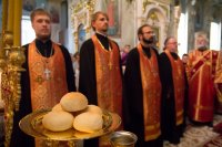 Всенощное бдение в канун дня Усекновения главы Иоанна Предтечи Всенощное бдение в канун дня Усекновения главы Иоанна Предтечи