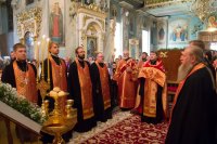 Всенощное бдение в канун дня Усекновения главы Иоанна Предтечи Всенощное бдение в канун дня Усекновения главы Иоанна Предтечи