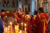 Всенощное бдение в канун дня Усекновения главы Иоанна Предтечи Всенощное бдение в канун дня Усекновения главы Иоанна Предтечи