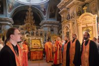 Всенощное бдение в канун дня Усекновения главы Иоанна Предтечи Всенощное бдение в канун дня Усекновения главы Иоанна Предтечи