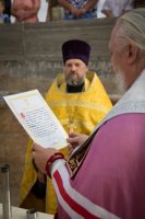 В а.г. Новая Жизнь заложен храм в честь вмц. Веры, Надежды, Любови и матери их Софии